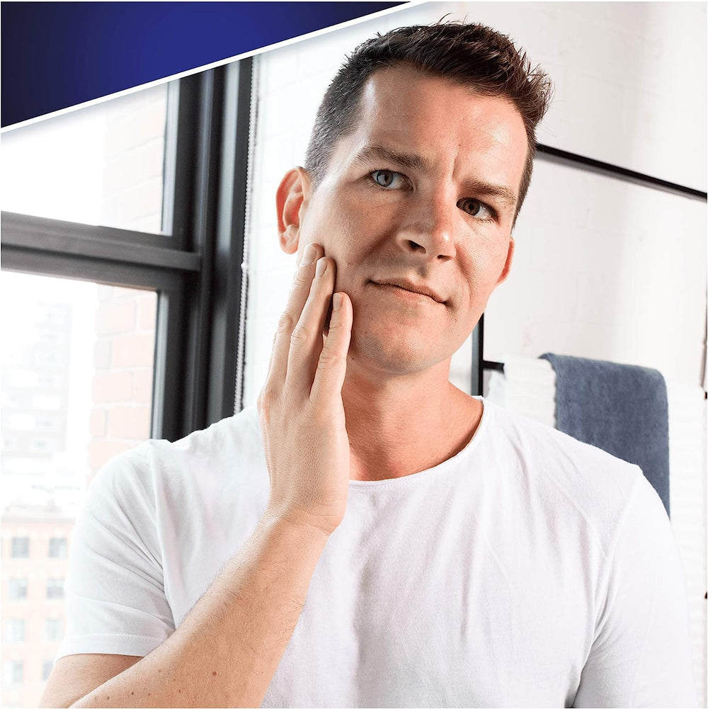 Gillette Sensor Excel self-adjusting blades adapting to contours for comfortable shaving