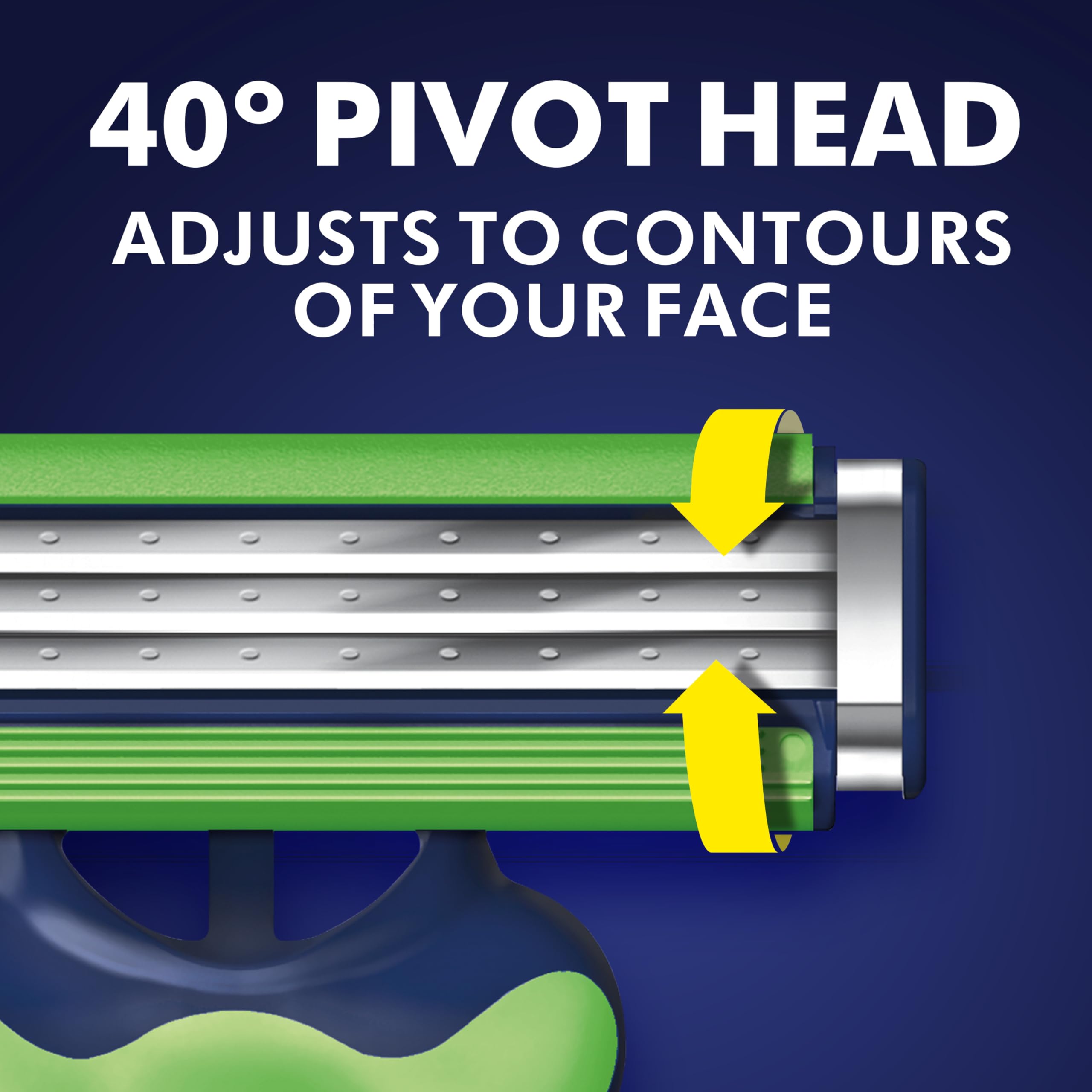 Gillette Sensor3 Sensitive held in hand to show size and travel-friendly scale