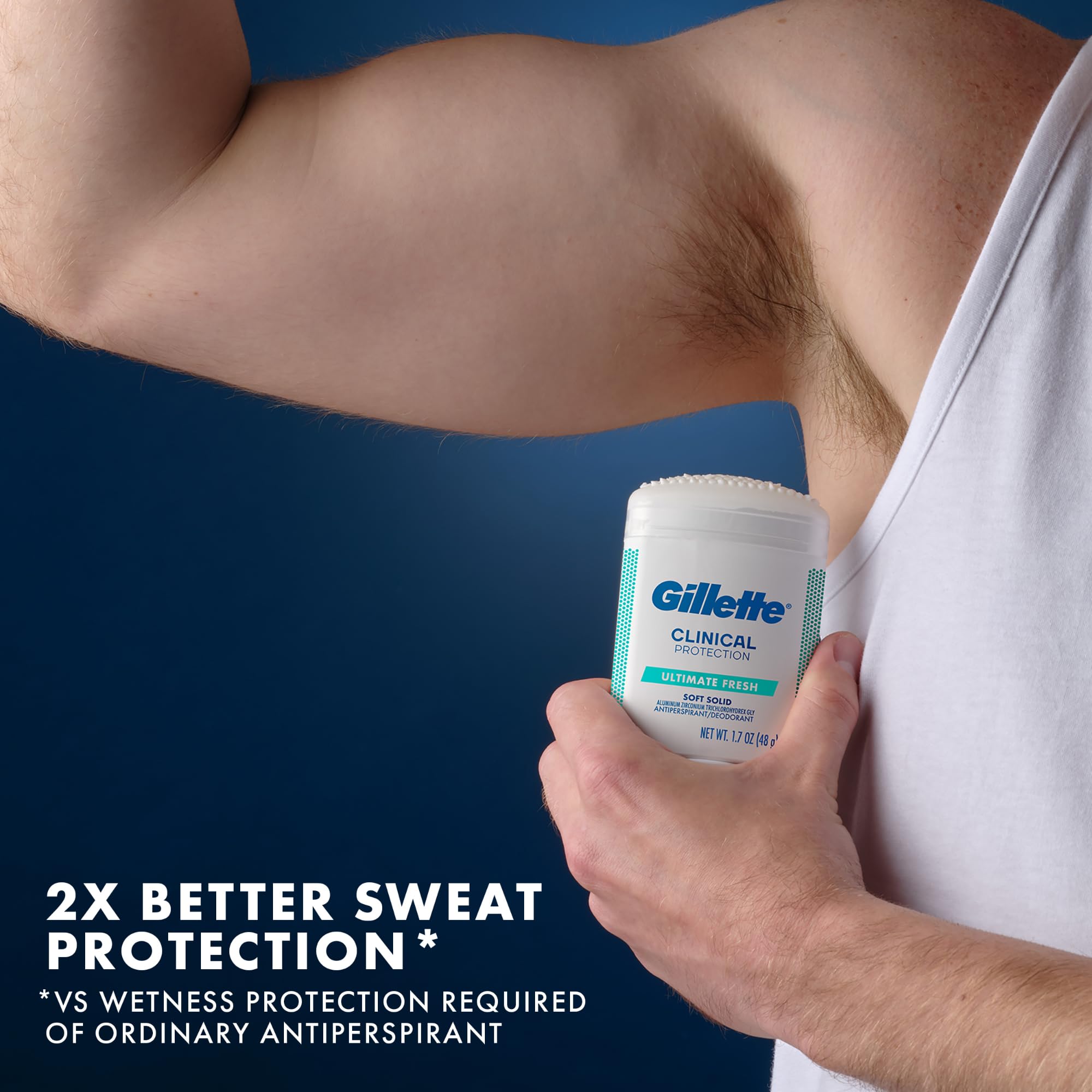 Gillette Soft-Solid-Gentle-On-Skin shows smooth glide and comfortable wear