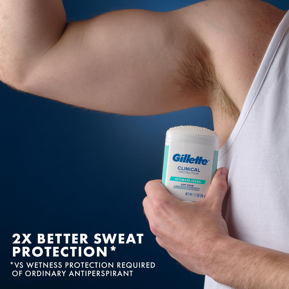 Gillette Soft-Solid-Gentle-On-Skin shows smooth glide and comfortable wear