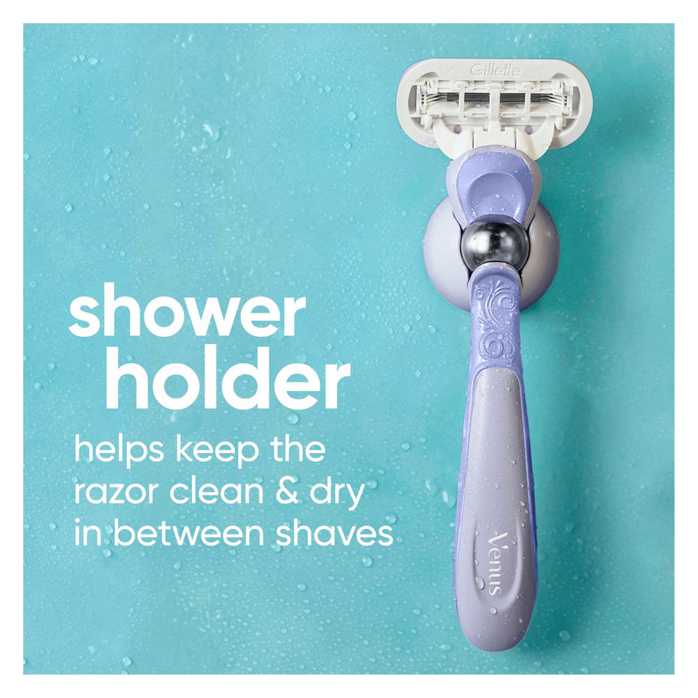 Gillette Venus 360° moisture ribbon provides lubrication during shaving