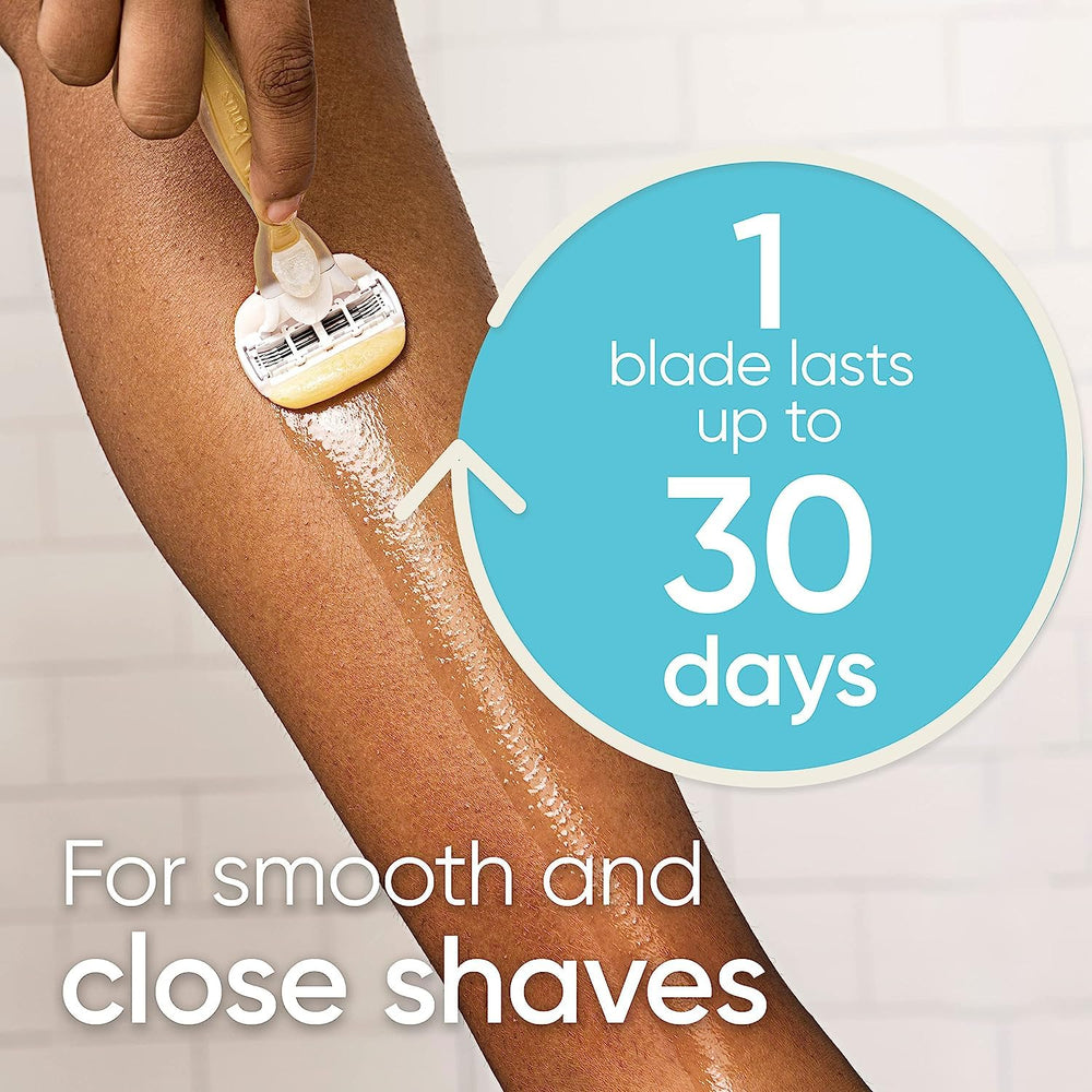 Gillette Venus ComfortGlide moisture bars release coconut body butter