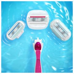 Gillette Venus five-curve blades for a close shave