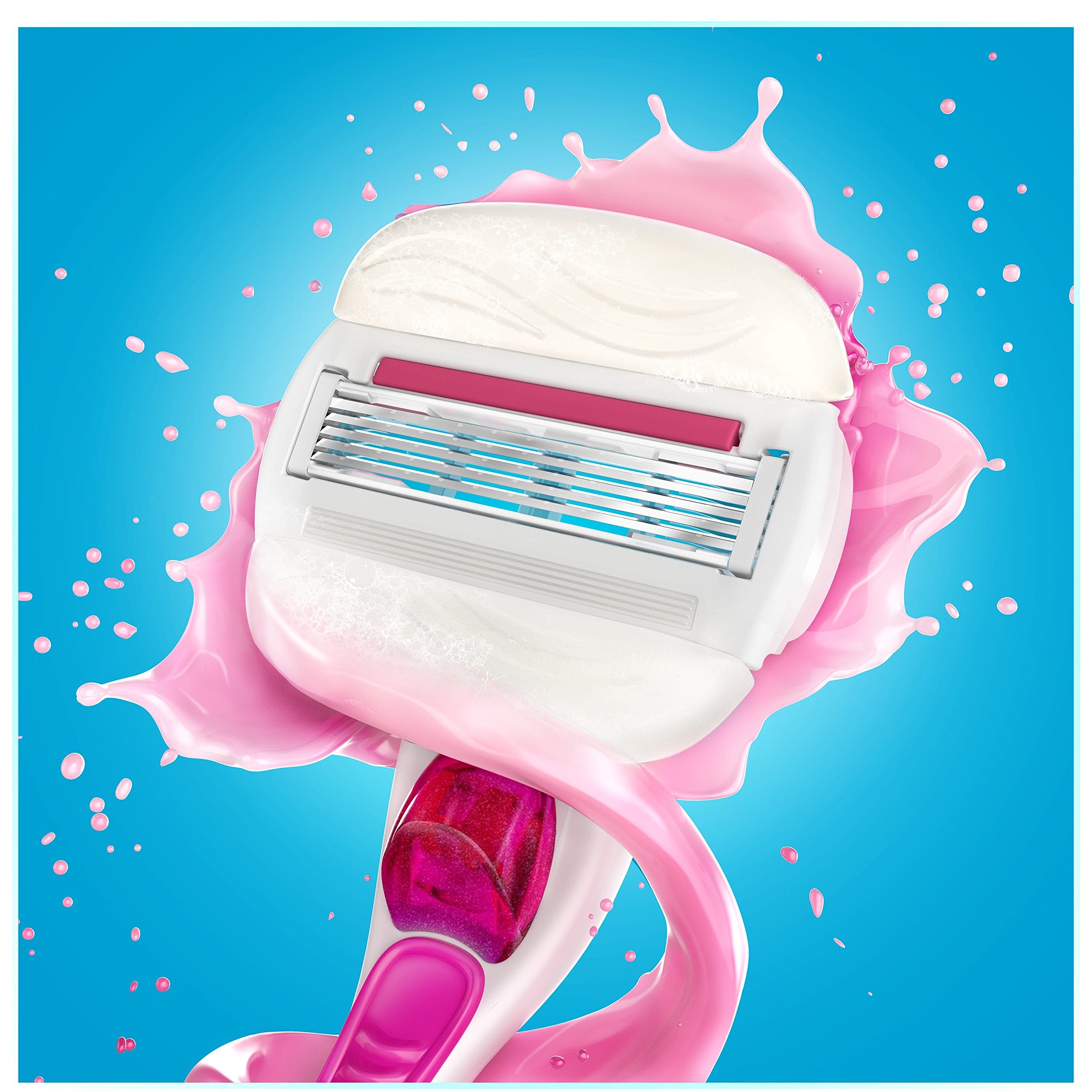 Gillette Venus Sugarberry scent on packaging hints at a pleasant shaving experience