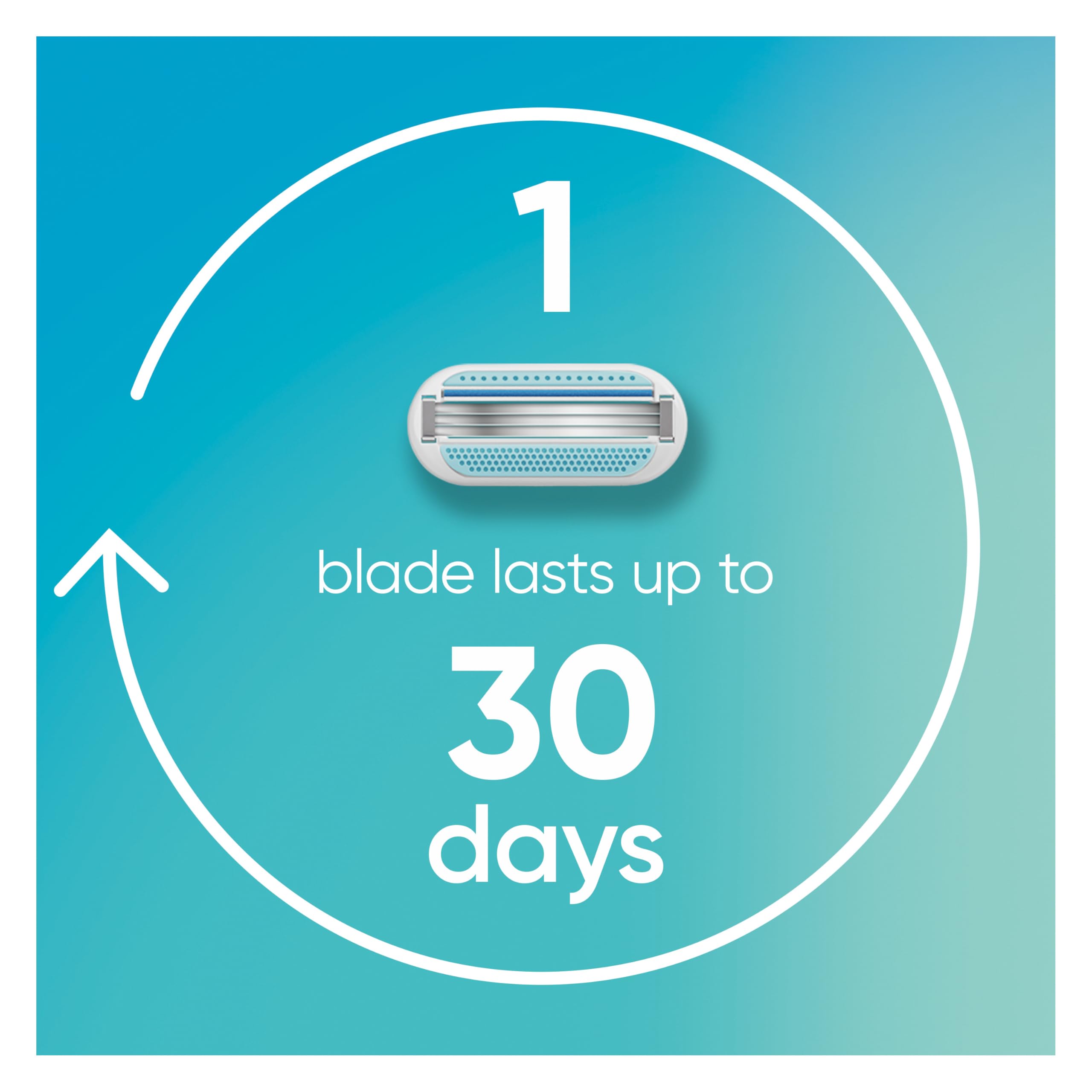 Gillette Venus refills fit any Venus handle for convenient swaps.