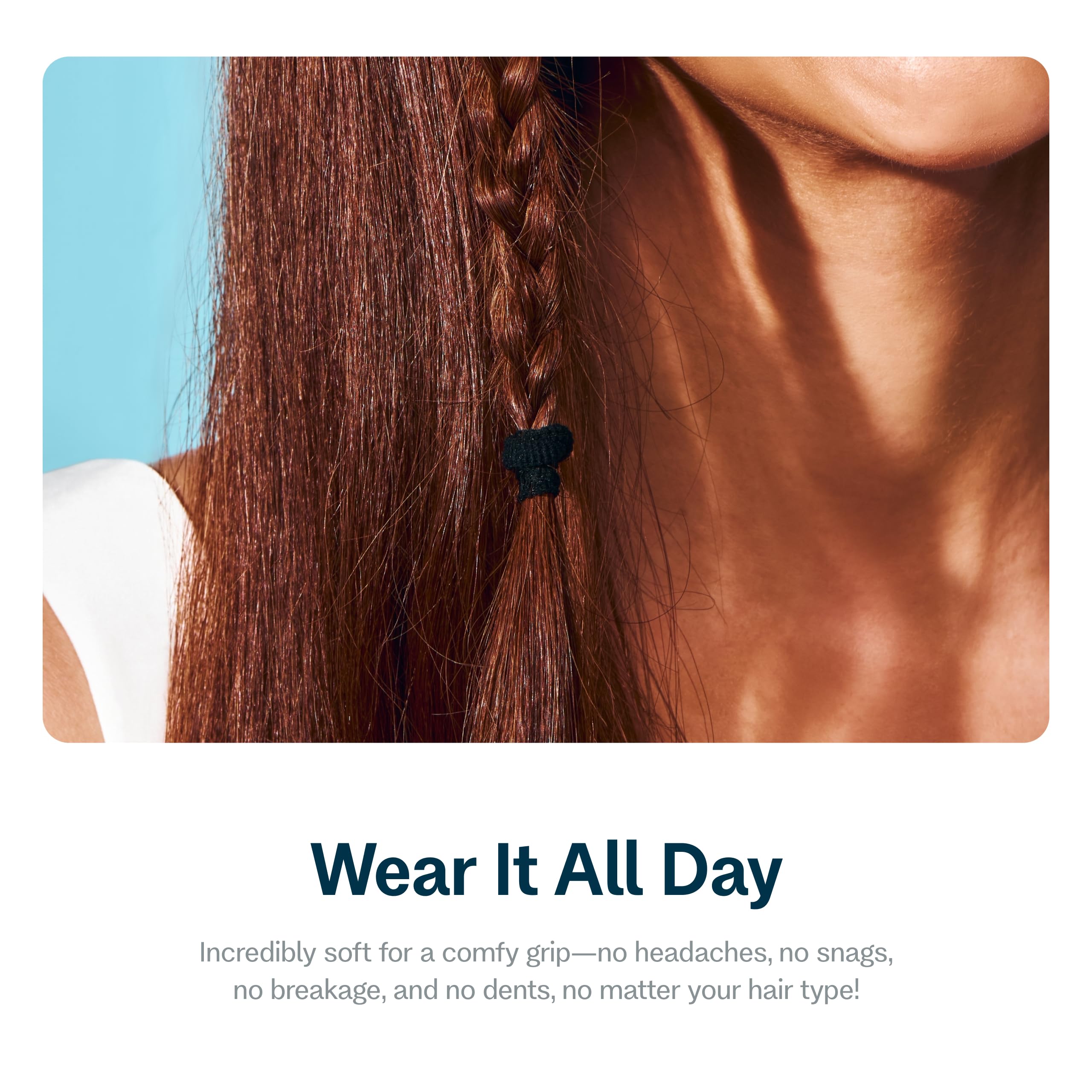 GIMME ajuste suave y seguro para trenzas de todo tipo.