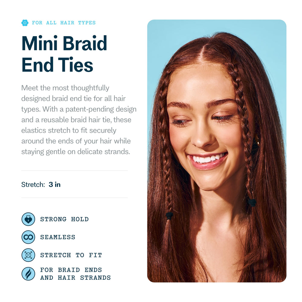 GIMME bandas elásticas para trenzas con elasticidad duradera.