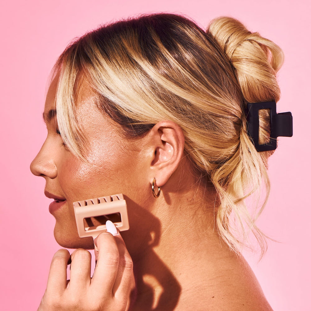 Clip GIMME BEAUTY para pelo rizo y liso, multiuso para distintos estilos.