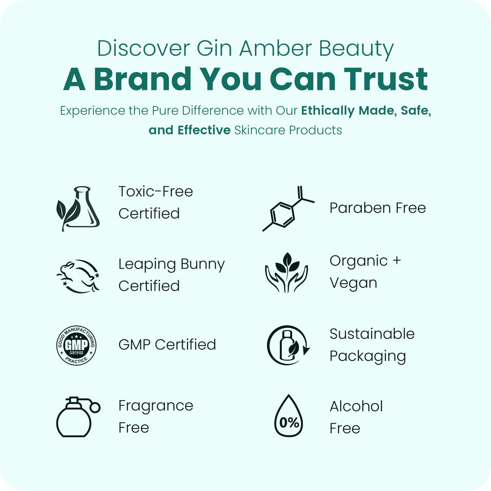 Gin Amber Beauty derma roller used on scalp for gentle care.