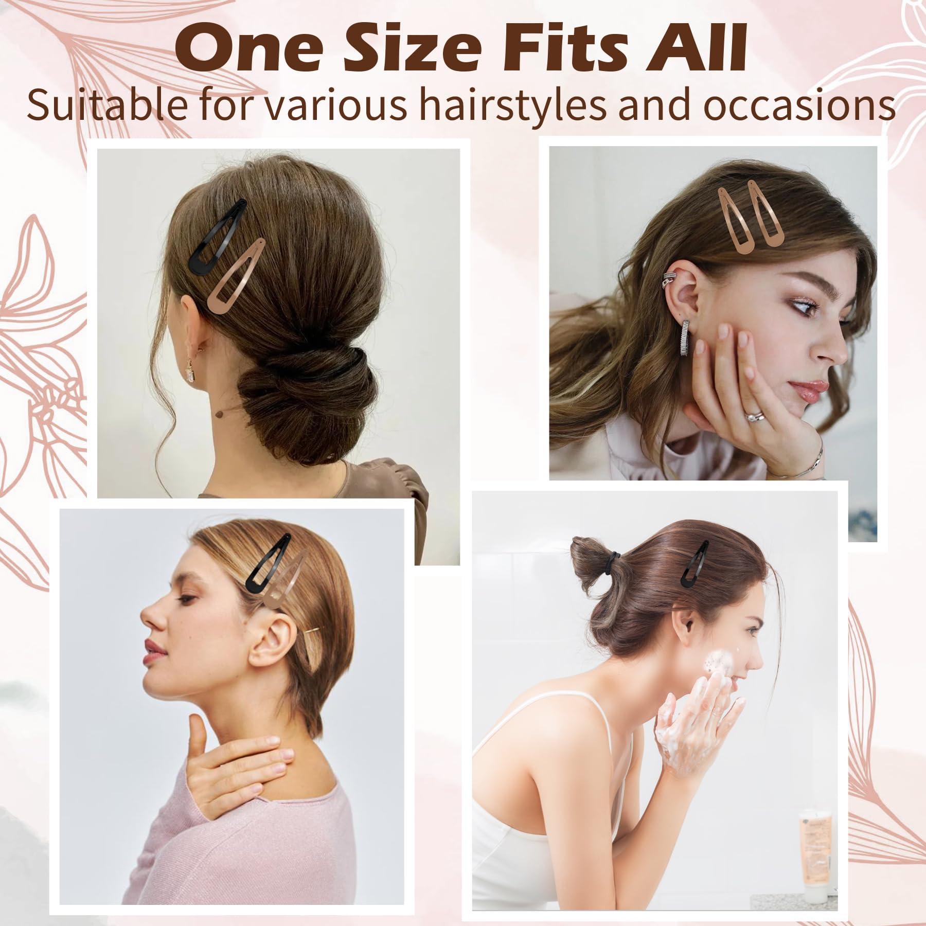 Gingbiss daily-use hair accessory suitable for work, school, and casual wear.