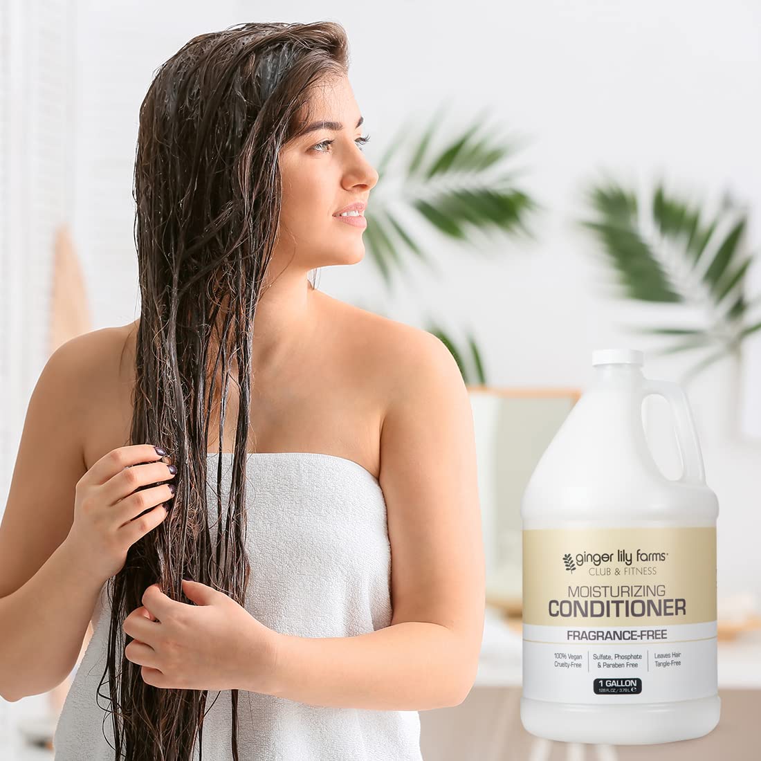 Ginger Lily Farms aloe-enriched formula image highlights natural moisture boost