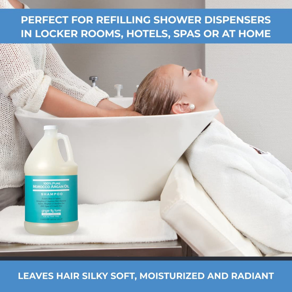 Ginger Lily Farms all hair types usage for radiant shine