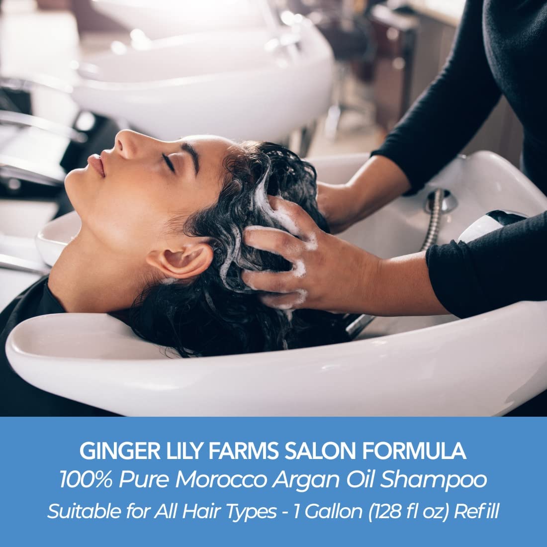 Ginger Lily Farms toxin-free formula label close-up