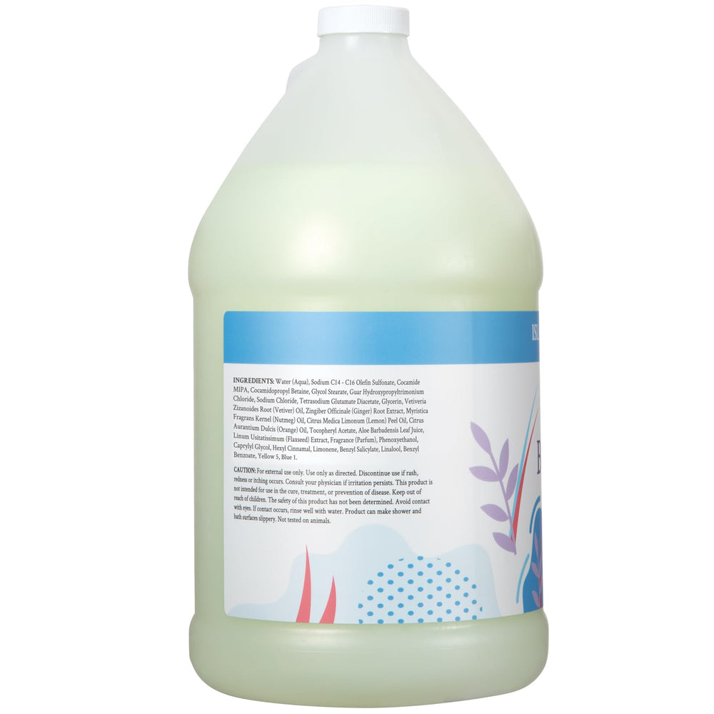 Eco-friendly bottle pour moment with Ginger Lily Farms Botanicals Island Tranquility