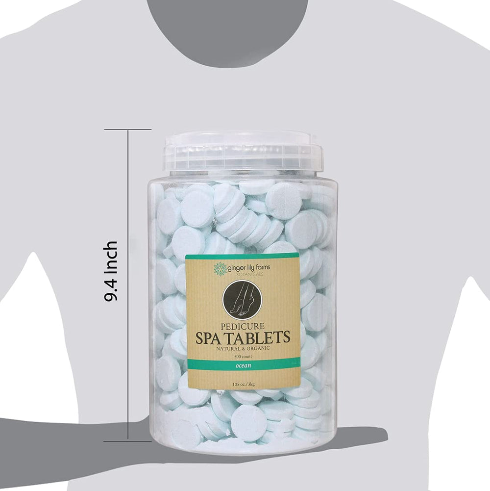 Ginger Lily Farms Botanicals ocean scent provides a spa-like aroma for feet.