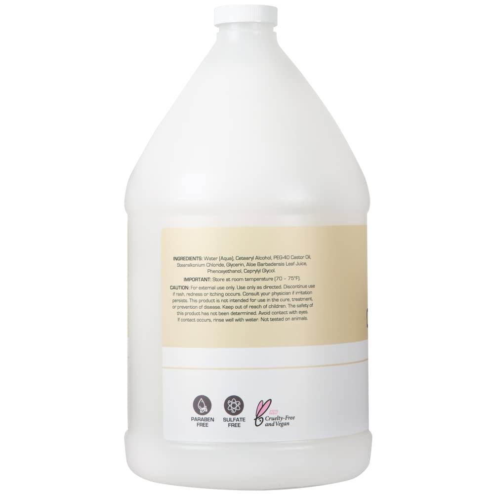 Ginger Lily Farms conditioner pour shows weightless hydration ideal for commercial refills