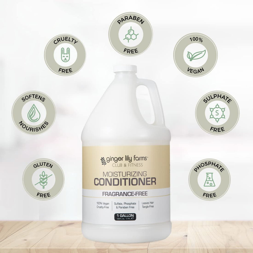 Ginger Lily Farms hair silky finish close-up demonstrates smooth, shiny results