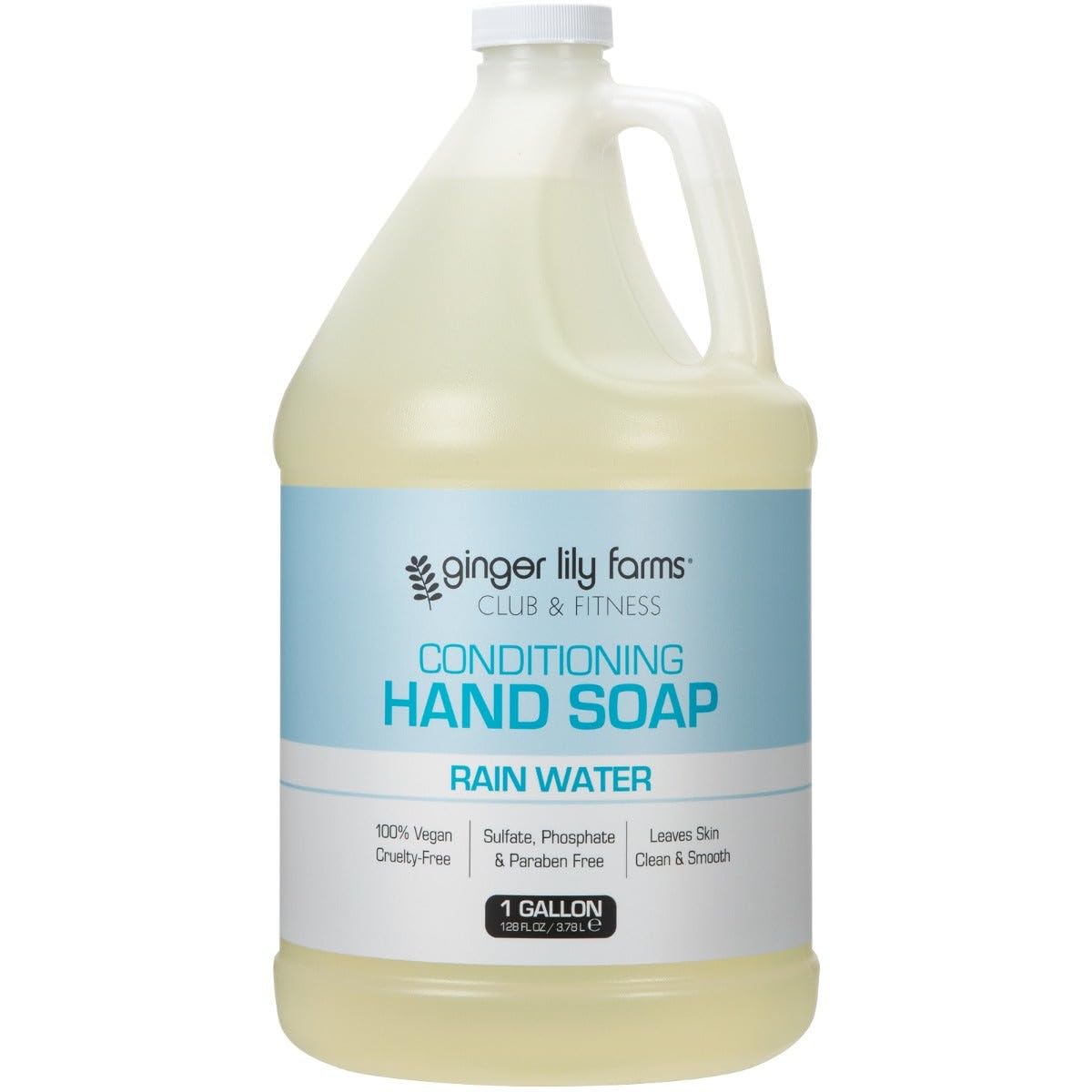 Ginger Lily Farms Club & Fitness refill bottle for clean, refreshed hands.