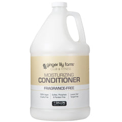 Ginger Lily Farms Club Fitness 1gal label – fragrance-free moisture for all hair types