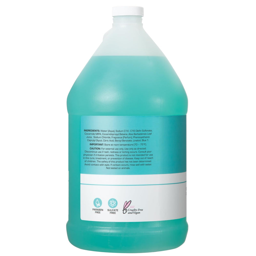 Ginger Lily Farms cruelty-free vegan label signals ethical hair care choice.