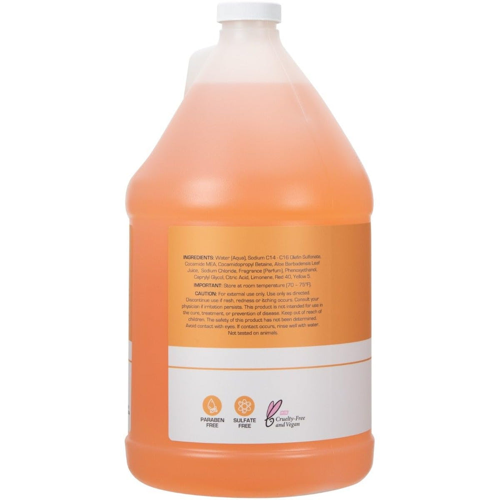 Ginger Lily Farms refill shown for locker rooms, hotels, and spas.