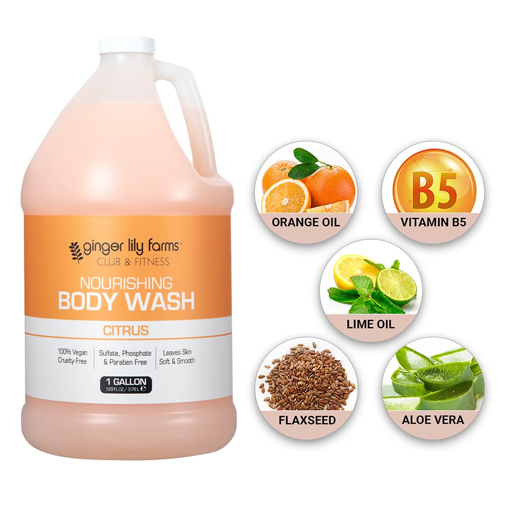 Ginger Lily Farms natural botanicals hydrate and nourish dry skin