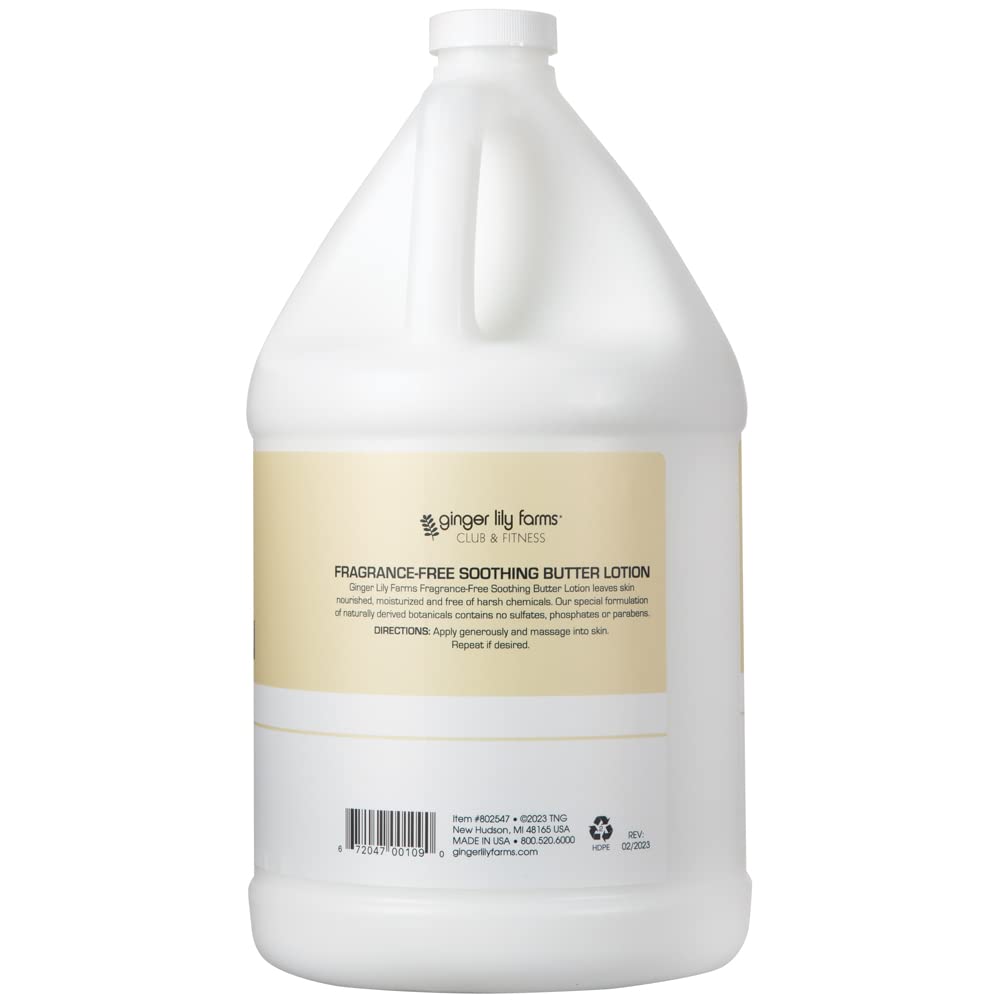 Ginger Lily Farms refill packaging emphasizes eco-friendly bulk use