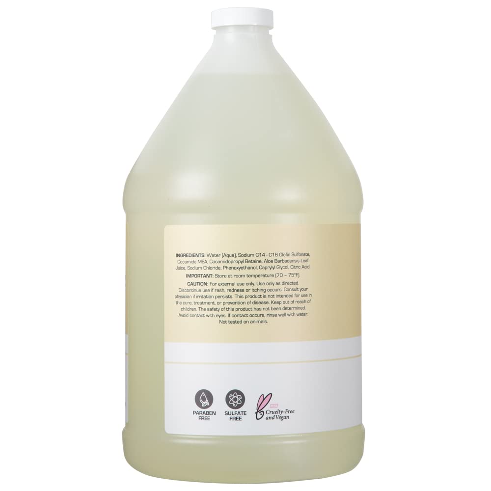 Ginger Lily Farms soft hands after wash, conditioning feel.