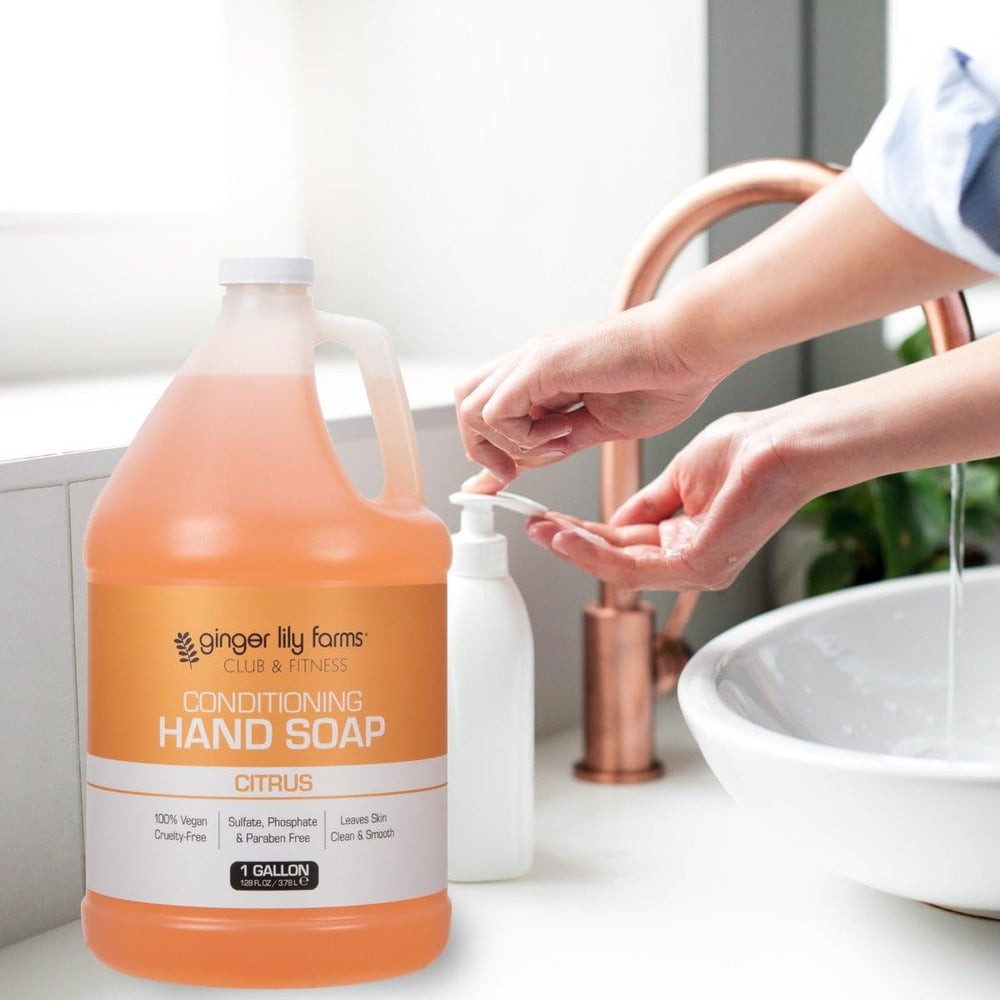 Ginger Lily Farms vegan, cruelty-free soap supports ethical personal care.
