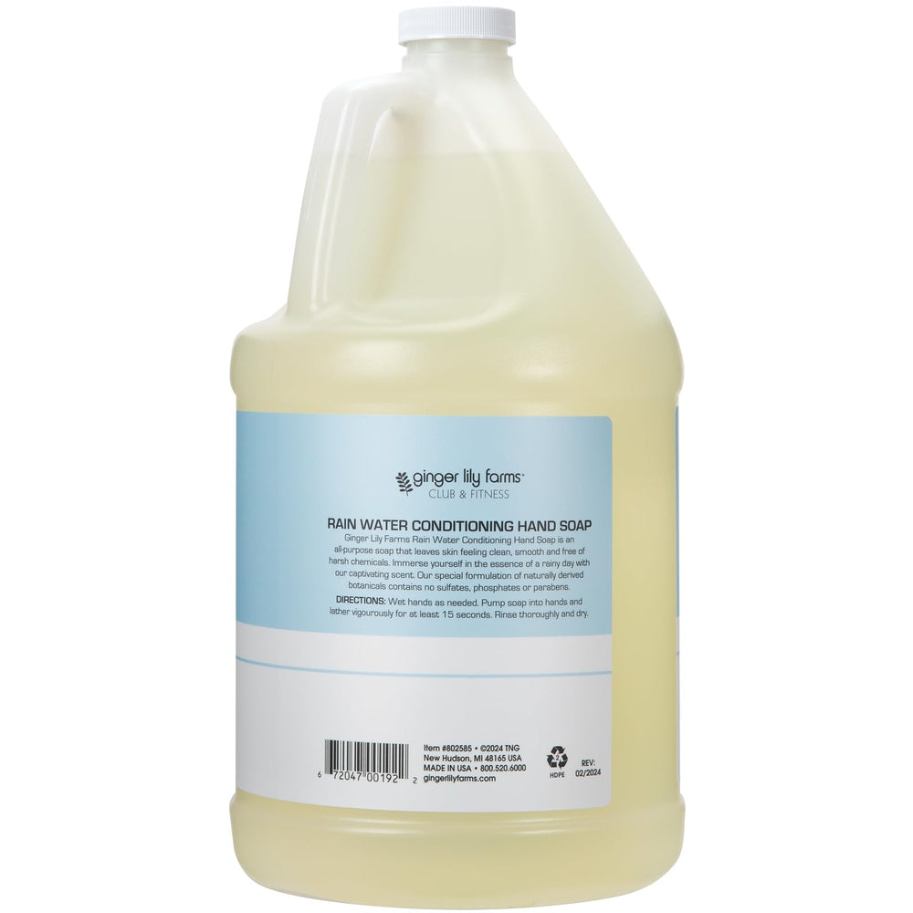 Ginger Lily Farms vegan cruelty-free hand wash gallon for economical refills.