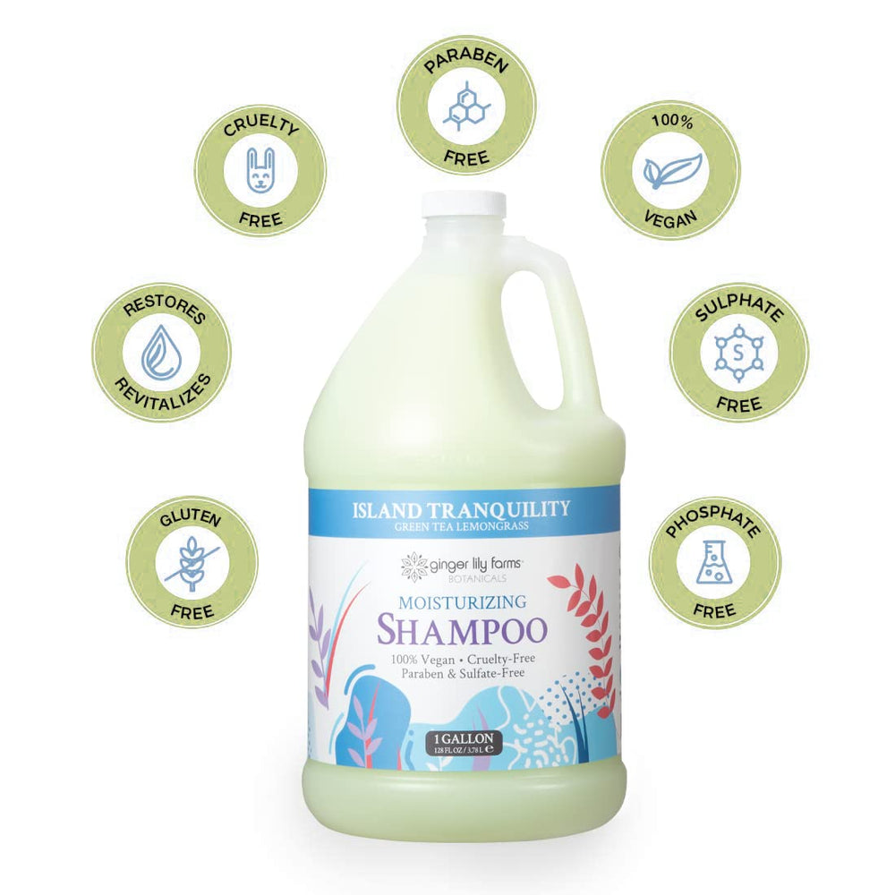 Ginger Lily Farms vegan-cruelty-free label signals ethical plant-based care.