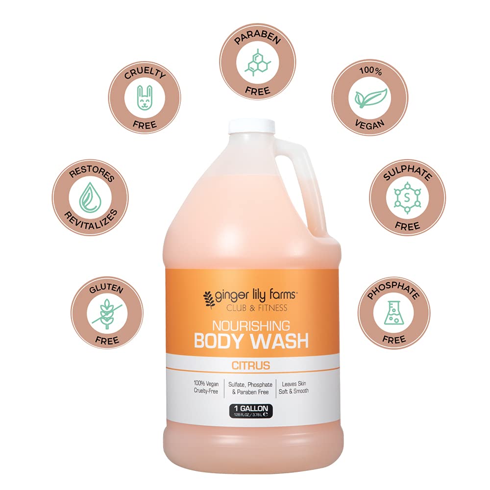 Ginger Lily Farms vegan cruelty-free logo signaling ethical grooming choices