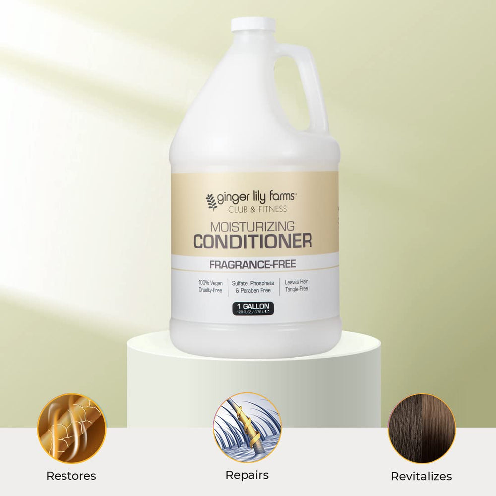 Ginger Lily Farms vegan cruelty-free symbol on packaging signals ethical hair care