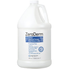 Ginger Lily Farms Zeroderm gallon refill packaging showcases easy, eco-friendly replenishment.