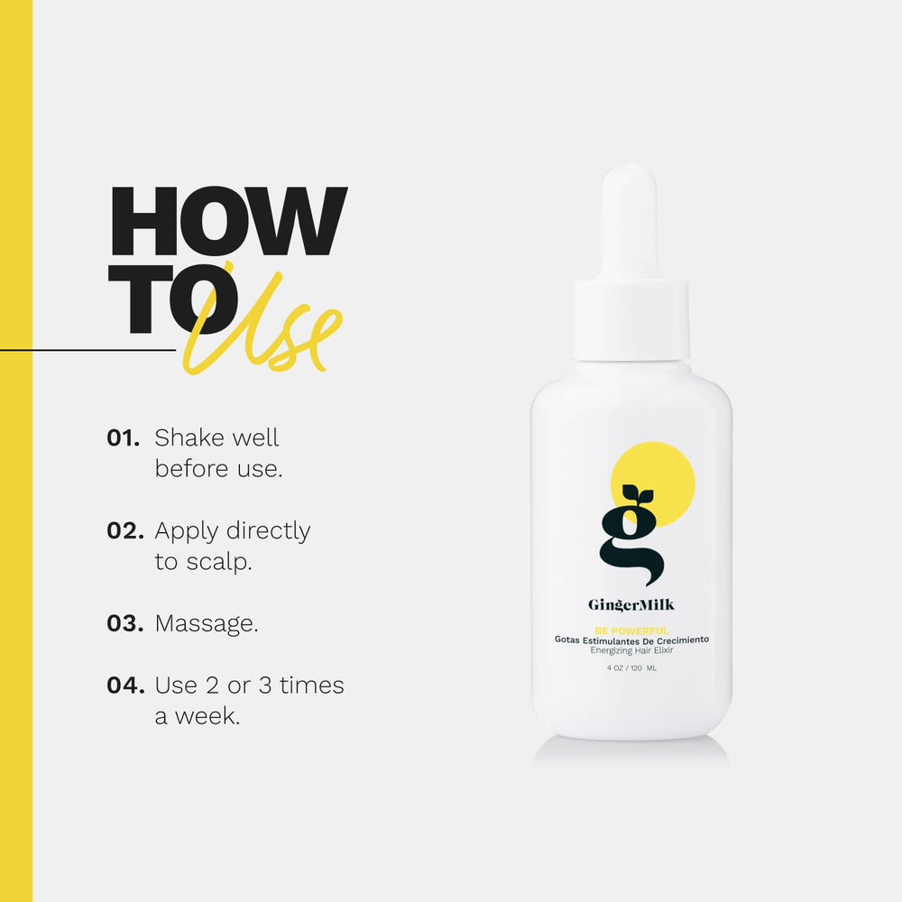 Ginger Milk Natural Care ginger root extract with rosemary oil enhancing vitality.