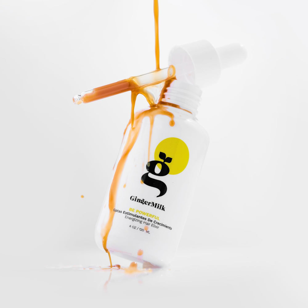 Ginger Milk Natural Care ginger root extract contributes to thicker-looking hair.
