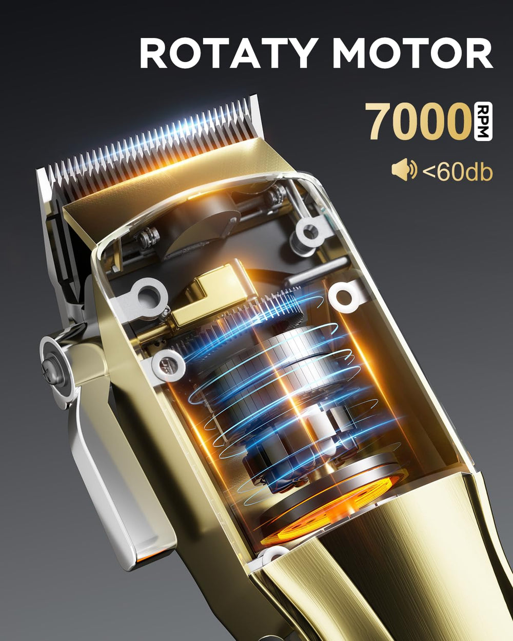 GinJee hair clippers designed for family use and home grooming.