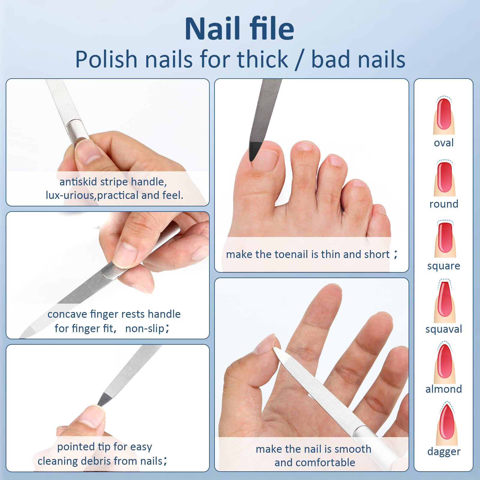 Gionfe gel polish remover peeler helps lift polish efficiently without damaging nails.