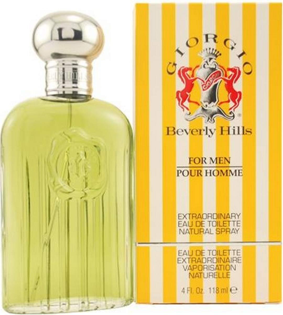 Giorgio Beverly Hills Giorgio for Men EDT bottle, perfect for romantic evenings and confident daytime wear.
