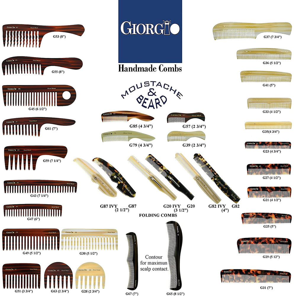 Giorgio G49 beard and styling aid for pomade or wax routines.