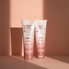 GIOVANNI 2chic Frizz Be Gone foam demonstrates gentle, moisturizing cleansing