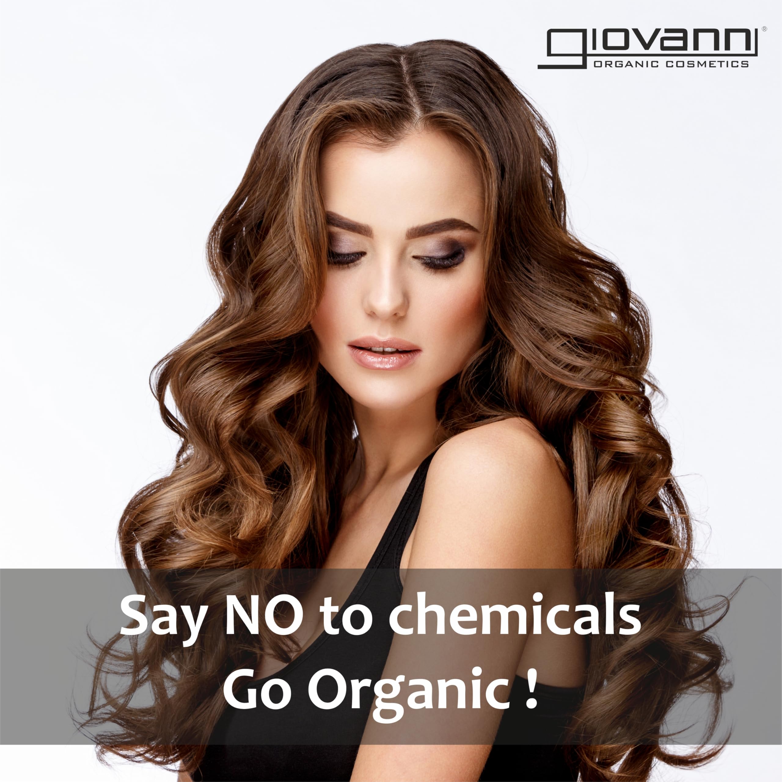 GIOVANNI 2chic full-bottle display implies salon-quality results at home.