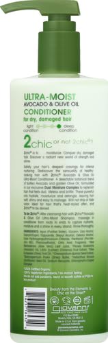 Textured cream close-up of Giovanni 2chic Ultra-Moist for rich hydration.
