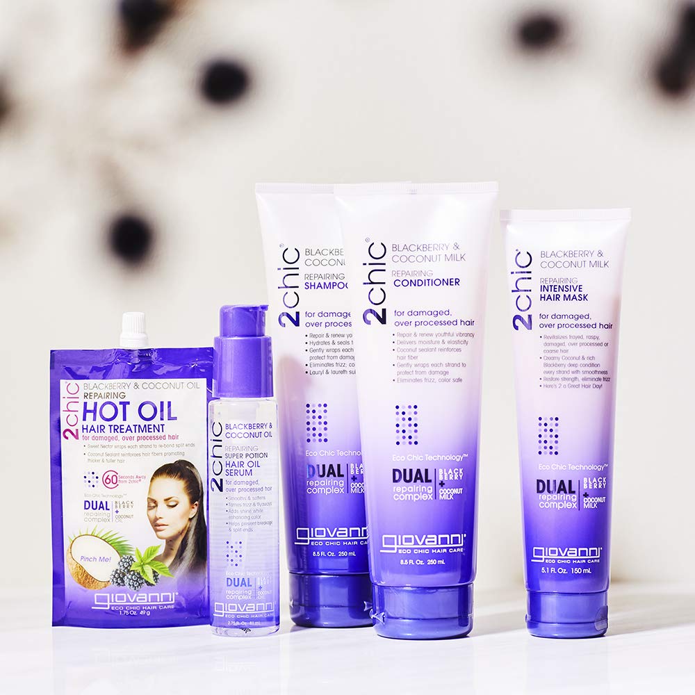 GIOVANNI 2chic organic ingredients highlight for cleaner beauty