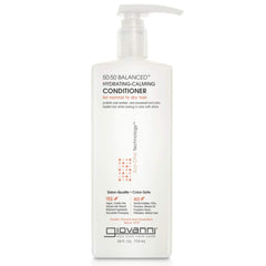 GIOVANNI ECO CHIC 50:50 conditioner bottle shows daily moisture and balance