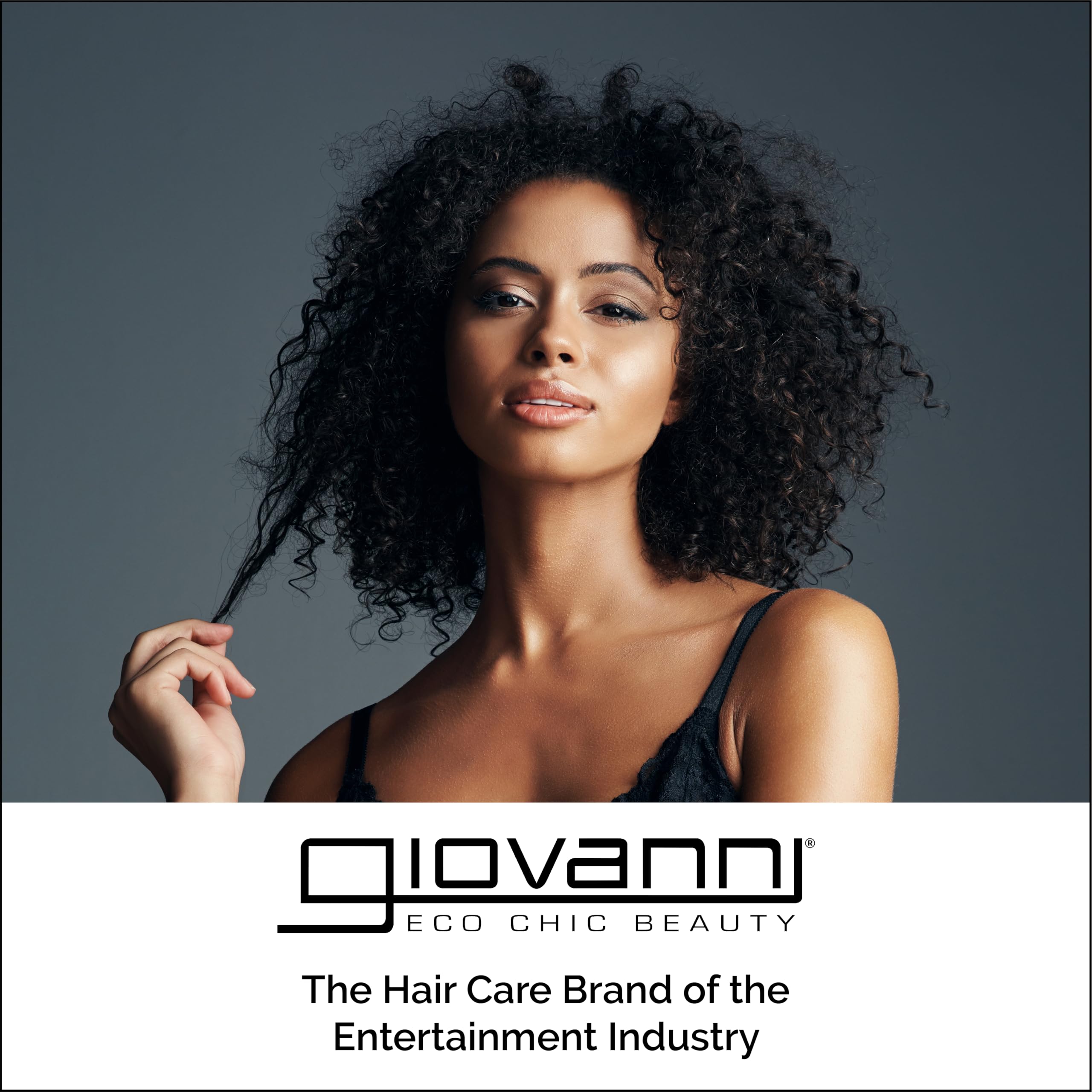 GIOVANNI Eco Chic color-safe formula preserves color while adding shine.