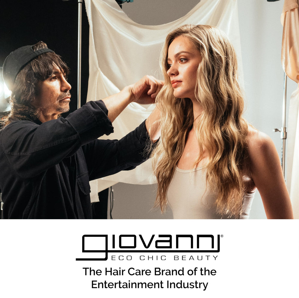 Giovanni Eco Chic Golden Wheat ingredients spearmint and aloe for refreshing scalp care