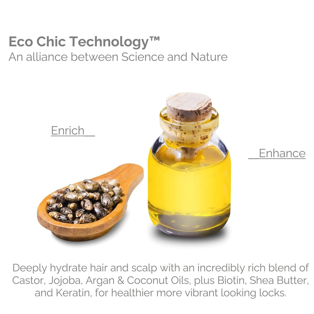 Giovanni eco chic packaging reinforces natural-to-salon heritage since 1979.
