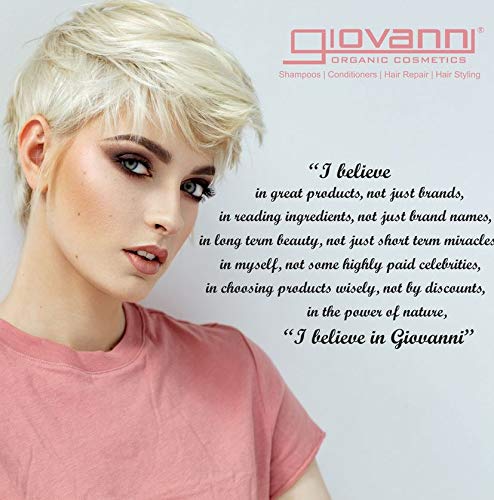 Giovanni Root 66 Max Volume Shampoo styled hair ready for quick grooming