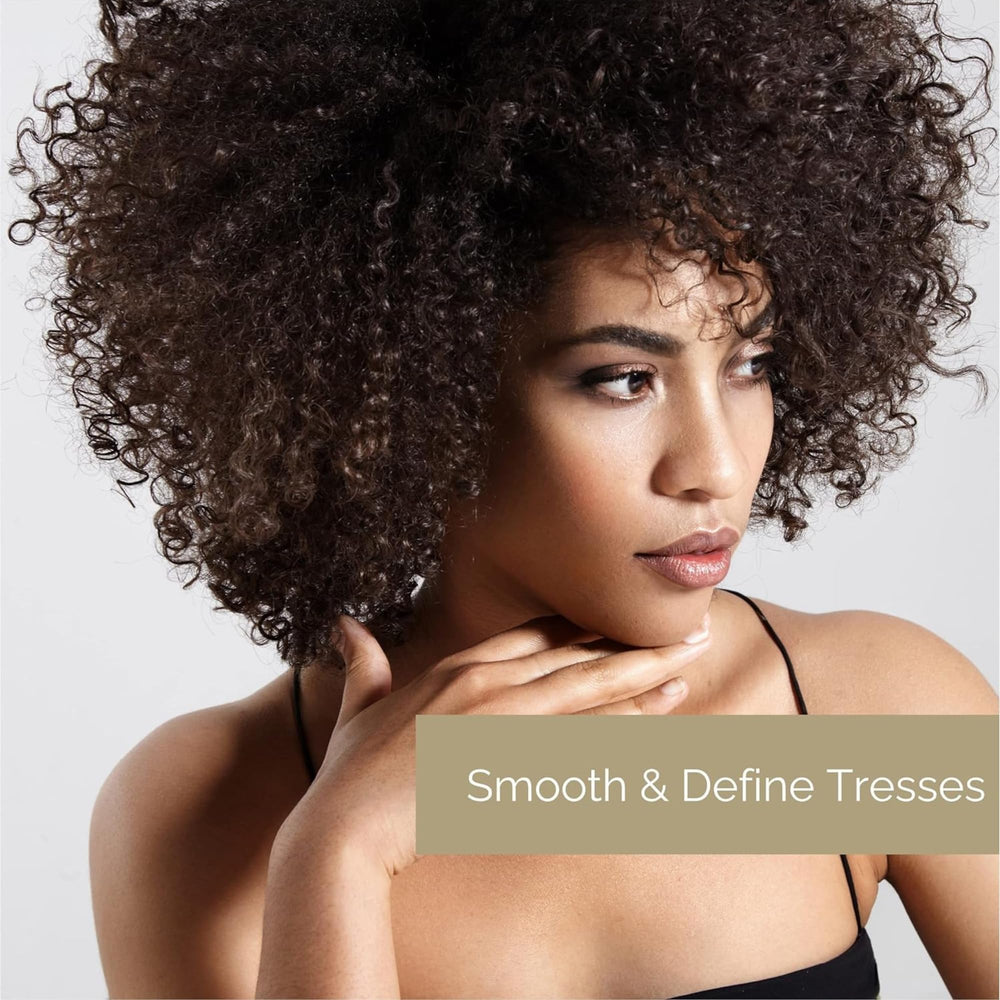 GIOVANNI Smoothing Castor Oil Shampoo ingredients display shows oils and keratin for smoothness